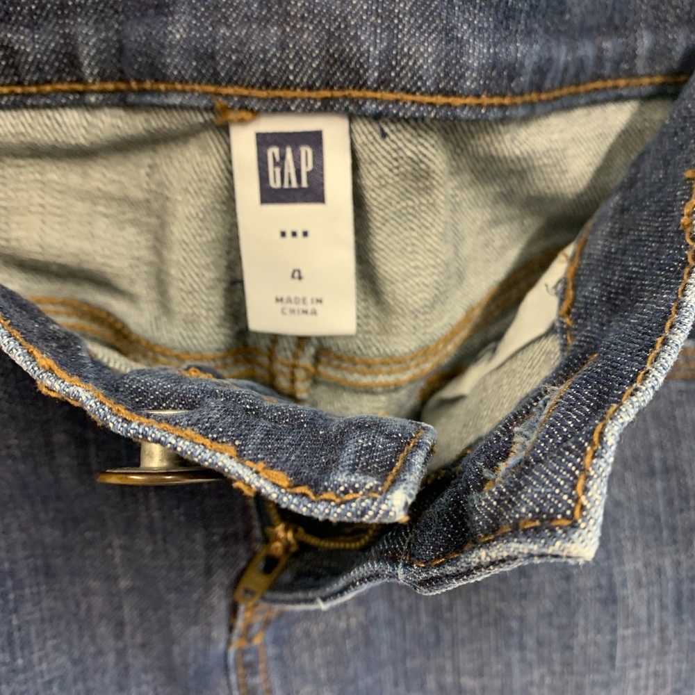 Gap Jean Denim Skirt - sz 4 - Picture 6 of 7